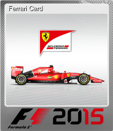 Series 1 - Card 1 of 10 - Ferrari Card