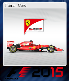 Series 1 - Card 1 of 10 - Ferrari Card