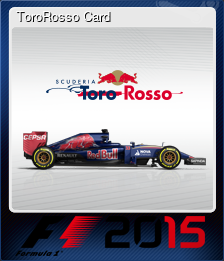 Series 1 - Card 9 of 10 - ToroRosso Card