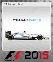 Series 1 - Card 10 of 10 - Williams Card