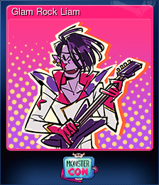 Series 1 - Card 8 of 14 - Glam Rock Liam