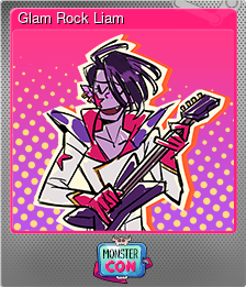 Series 1 - Card 8 of 14 - Glam Rock Liam