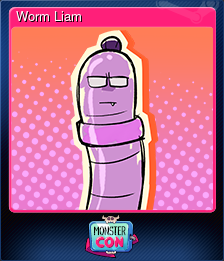 Series 1 - Card 5 of 14 - Worm Liam