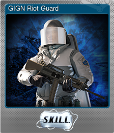 Series 1 - Card 5 of 8 - GIGN Riot Guard