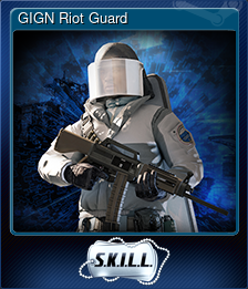 Series 1 - Card 5 of 8 - GIGN Riot Guard