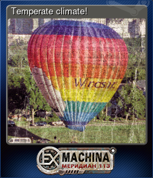 Series 1 - Card 7 of 7 - Temperate climate!