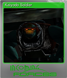 Series 1 - Card 3 of 5 - Kaiyodo Soldier