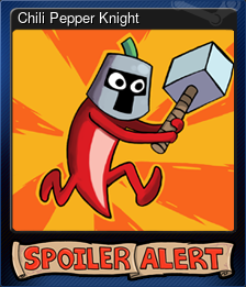 Series 1 - Card 3 of 6 - Chili Pepper Knight