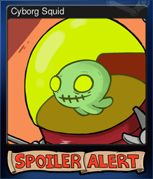 Series 1 - Card 6 of 6 - Cyborg Squid