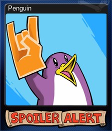 Series 1 - Card 5 of 6 - Penguin