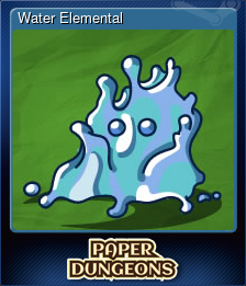 Series 1 - Card 3 of 8 - Water Elemental