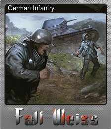 Series 1 - Card 1 of 9 - German Infantry