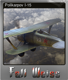 Series 1 - Card 4 of 9 - Polikarpov I-15