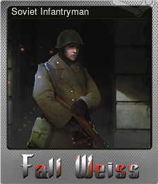 Series 1 - Card 9 of 9 - Soviet Infantryman