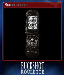 Series 1 - Card 5 of 10 - Burner phone