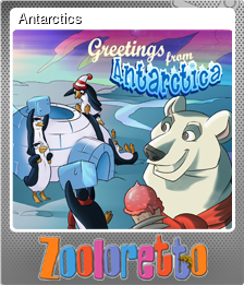 Series 1 - Card 5 of 6 - Antarctics