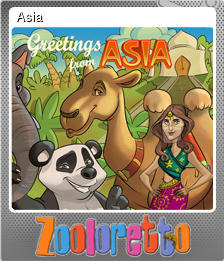 Series 1 - Card 4 of 6 - Asia