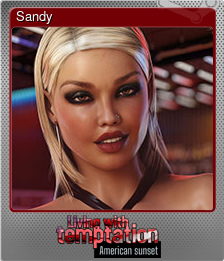 Series 1 - Card 6 of 7 - Sandy