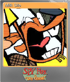 Series 1 - Card 7 of 8 - Milk Silo