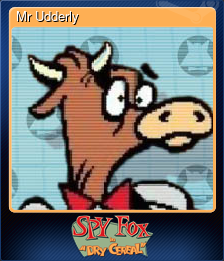 Series 1 - Card 8 of 8 - Mr Udderly