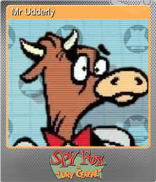 Series 1 - Card 8 of 8 - Mr Udderly