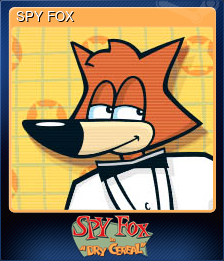 Series 1 - Card 1 of 8 - SPY FOX