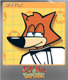 Series 1 - Card 1 of 8 - SPY FOX