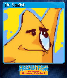 Series 1 - Card 6 of 6 - Mr. Starfish