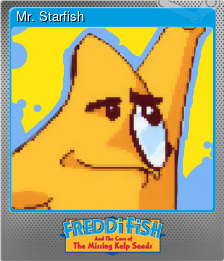 Series 1 - Card 6 of 6 - Mr. Starfish