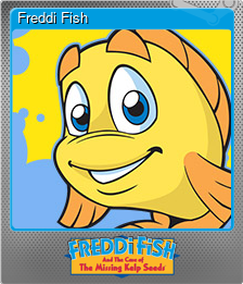 Series 1 - Card 1 of 6 - Freddi Fish
