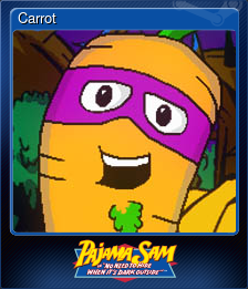 Series 1 - Card 2 of 8 - Carrot