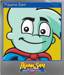 Series 1 - Card 8 of 8 - Pajama Sam