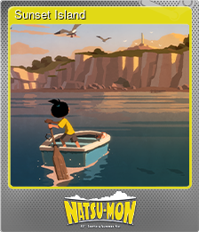 Series 1 - Card 3 of 8 - Sunset Island