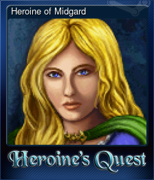 Series 1 - Card 1 of 8 - Heroine of Midgard
