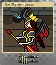 Series 1 - Card 3 of 8 - The Skeleton Queen