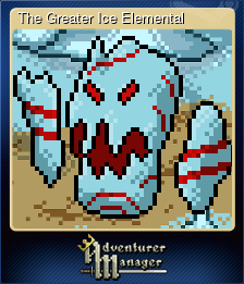 Series 1 - Card 8 of 8 - The Greater Ice Elemental