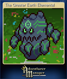 Series 1 - Card 6 of 8 - The Greater Earth Elemental