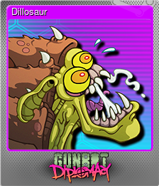 Series 1 - Card 3 of 5 - Dillosaur