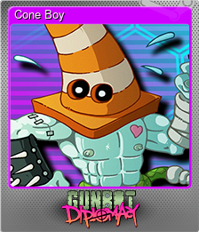Series 1 - Card 2 of 5 - Cone Boy