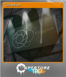 Series 1 - Card 4 of 5 - Citranium