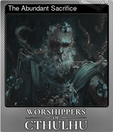 Series 1 - Card 10 of 14 - The Abundant Sacrifice