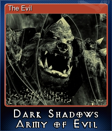 Series 1 - Card 1 of 5 - The Evil