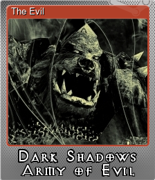 Series 1 - Card 1 of 5 - The Evil