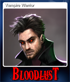 Series 1 - Card 2 of 7 - Vampire Warrior