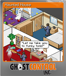 Series 1 - Card 3 of 8 - Haunted House