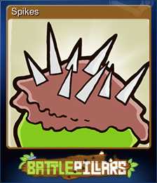 Series 1 - Card 8 of 15 - Spikes