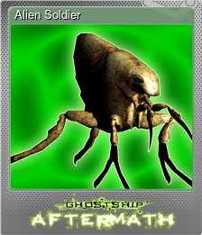 Series 1 - Card 7 of 15 - Alien Soldier