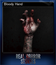 Series 1 - Card 4 of 6 - Bloody Hand