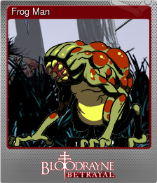 Series 1 - Card 15 of 15 - Frog Man