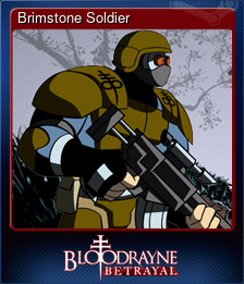 Series 1 - Card 14 of 15 - Brimstone Soldier